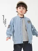 子供用春秋用ベースボールジャケット【春用・デザインシャツ・男児用】