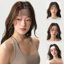 スポーツ用ヘアバンド【女性用・バドミントン・ランニング・ヨガ対応・汗止め】