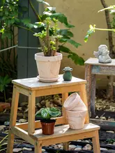 赤陶製 幅広の観葉植物用プランター【吸水・通気性・受け皿付き】