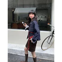 ヴィンテージ風ウォッシュドデニムジャケット【男女兼用・フィット・カジュアル】