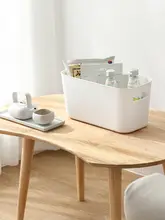 キッチン用プラスチック収納ボックス【デスクトップ整理・化粧品・お菓子収納】
