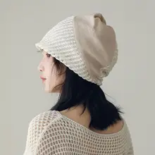 リバーシブルスパイラルデザイン冬用キャップ【女性用・暖かい】（セットアップ対応）