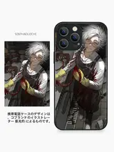 スマホケース 強化ガラス 二次元イラスト 同人 iPhone Android対応