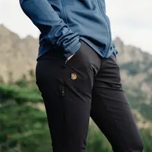 Fjällräven レディース ストレッチカジュアルパンツ【アウトドア・耐久性・タイトフィット・ハイキング用】