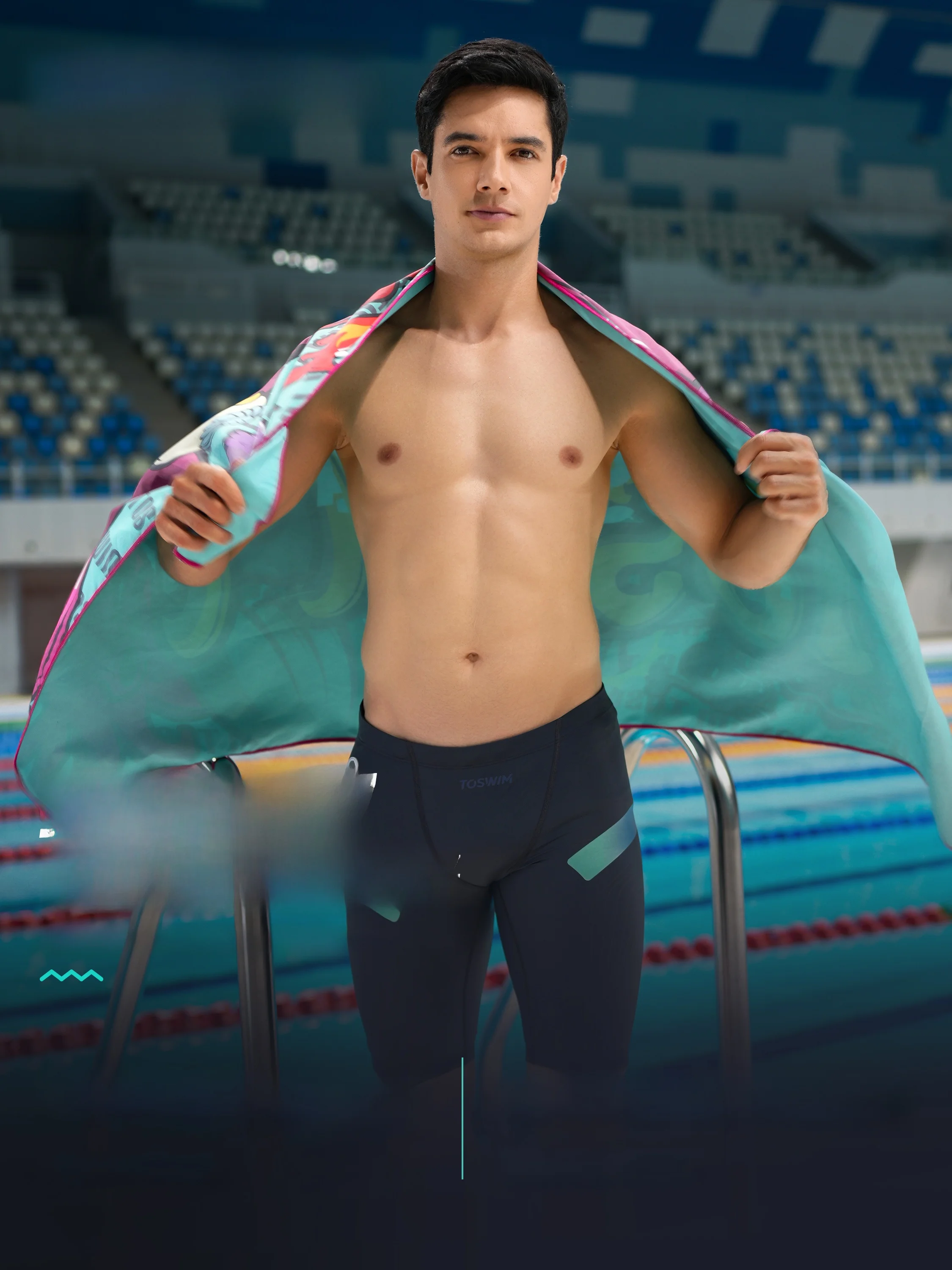 水泳用速乾タオル Toswim 男性用：160cm×80cmの実用性と通気性を徹底検証