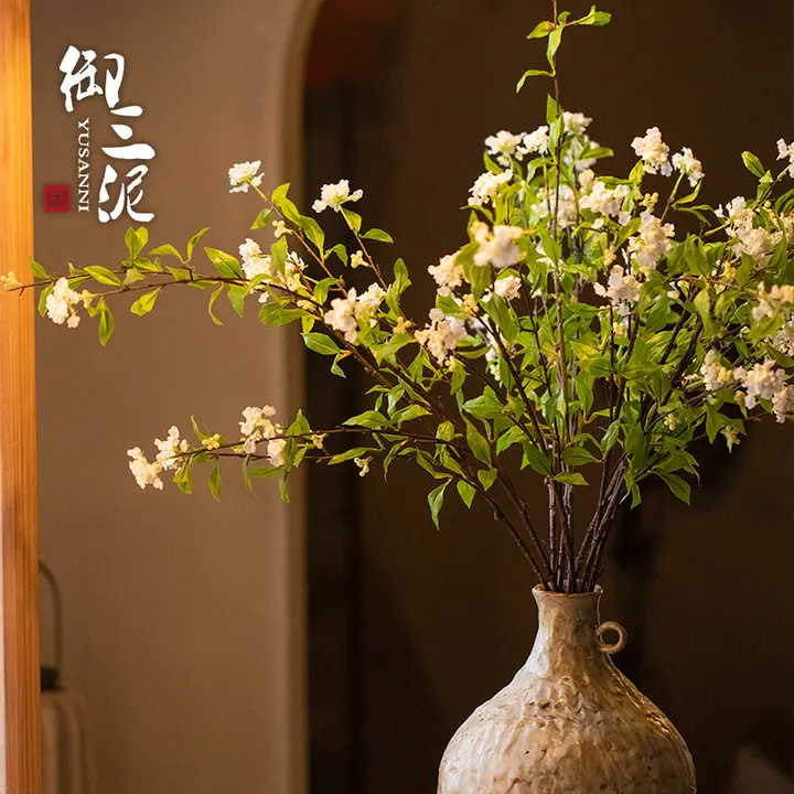 フェイクフラワー グリーン 植物樹脂 リビング ダイニング 装飾 高級感