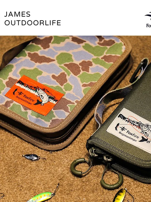 FOXFIRE ルアー用魚針収納バッグ：コンパクトで実用的な釣り道具管理のための最適解