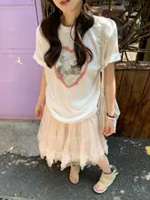 猫の漫画 Tシャツ 女性用 2025夏新作
