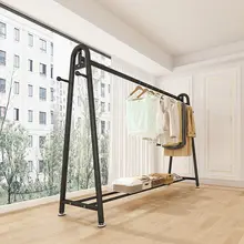 ハンガー 服を掛ける 寝室、バルコニーに適用 家庭用 収納 シンプルスタイル