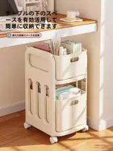 オフィス用移動式収納ワゴン【書籍・文房具用・デスク下に最適】