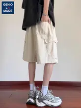 快適な履き心地！軽量コットン製 メンズカーゴショートパンツ【夏用・フィット】