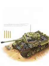 模型 虎I初期型【北アフリカ戦線・高級版】