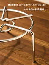 ミニ蒸し器用ステンレススチール蒸し台【食品グレード・電気鍋・多用途】