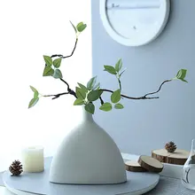 モダンな禅スタイル！造花グリーンと枯れ枝のインテリア装飾【リビング・ダイニング・茶室用】