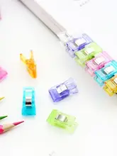 布を固定するクリップ【簡易的なピン代替・文房具・オフィス用・プラスチック製】