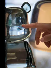クリスタル樹脂製のホームデコレーション 超  人デザイン【極光ブルー】