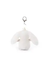 可愛い夏のウサギ型キーホルダー付き毛 Plushおもちゃ【子供用・男女兼用・誕生日ギフトぬいぐるみ】