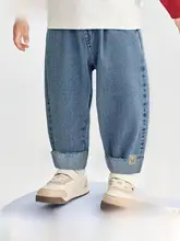 デニムパンツ キッズ ボーイズ 柔らかデニム 可愛い 秋 「Balabala」