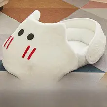 保温設計の猫用ベッド【冬用・半閉鎖型・ソファに最適・安心感を提供】