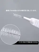シャワーヘッド用 洗浄ブラシ【浴室・隙間クリーニング・家庭用】