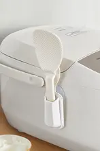 キッチン用おしゃれな飯匙収納ラック【炊飯器用・吊り下げ式・家庭用】