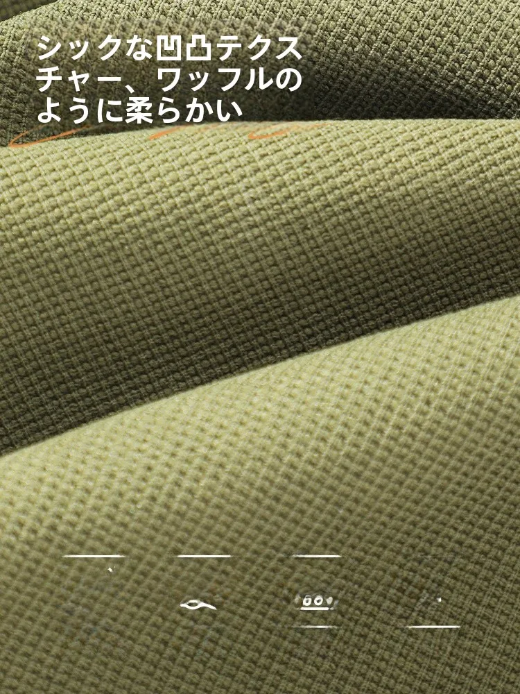 夏用ポロシャツ【ワッフル生地・ゆったりサイズ・緑】の実用性とシーン別選定ガイド