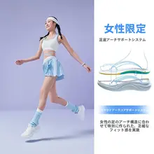 Xtep ランニングシューズ レディース 軽量 衝撃吸収 反発 厚底 縄跳び 体育 授業 運動 スニーカー