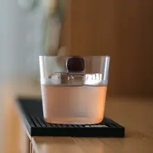 CRISON 無鉛クリスタル超薄ウイスキーグラス【北欧スタイル・丸型・クリア】