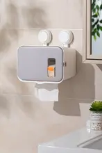 TAILI 吸盤式トイレットペーパーホルダー【穴あけ不要・浴室用】