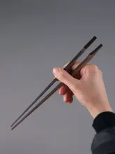 天然竹製の抗菌防カビ箸【中華風・創造的デザイン・長め】