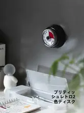 機械式タイマー マグネット式 時間管理 キッチン 料理用 勉強 視覚的 アラーム   目覚まし時計 キッズ 男の子 女の子