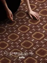 ラグ リビング ベッドサイド モダン シンプル ミッドセンチュリー アメリカン風 上品 エレガント 「Goya」