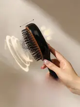 女性用エアクッションブラシ【長髪対応・マッサージ効果・家庭用】
