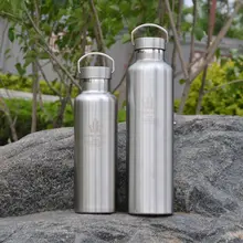 304ステンレス製 スポーツボトル【2000ml・大容量・アウトドア用・キャンプ・シングルレイヤー】