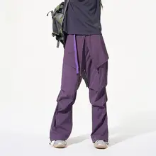 BODACHEL UVカット機能付き！女性用アウトドア速乾パンツ【ゆったりシルエット・ロング丈・登山・ハイキング用】