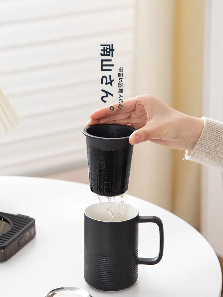 おすすめ マグ：南山先生の禅風陶器マグカップが提供する分離式飲料管理