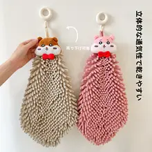 可愛いデザインの吊り下げ型タオル【極上の柔らかさ・強吸水・速乾・防臭】