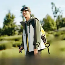 ジャケット メンズ 防水 フード付き おしゃれ カラー切替