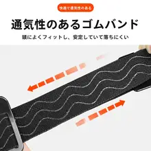 YOOCUANG 頭部装着型スマートフォン撮影スタビライザー【第一人称視点・運動カメラ用アクセサリー】