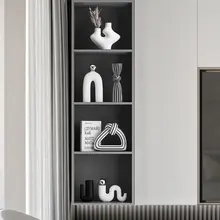 洗練されたデザインのガラス製収納キャビネット【リビングルーム用・多用途】