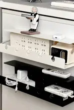 電源タップ収納 ルーター収納 壁掛け 穴あけ不要 配線整理 コンセント隠し ホルダー