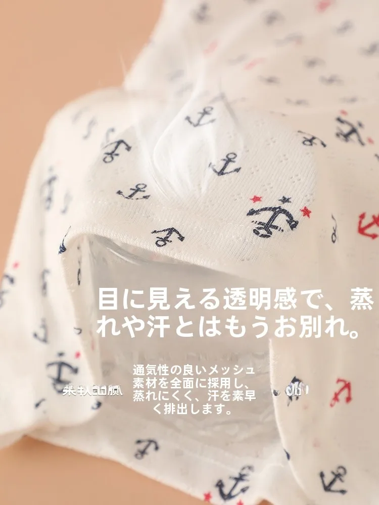 子供用夏季コットン背面タンクトップ：吸汗通気性と無袖デザインの実用性解析