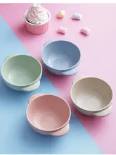 子供用 転倒防止 耐熱ベビー食器セット【かわいいデザイン・スプーン付き・家庭用】