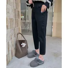 冬用 レディース スリムフィットデニムパンツ【極上の柔らかさ・ウエスト伸縮性・細身デザイン】