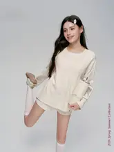 Tシャツ ショートパンツ 2点セット レディース オーガニックコットン ワッフル生地 ハーフボタン ゆったり きれいめ「Liilou」