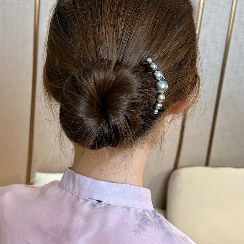 ヘアーアップスタイルで髪が傷まない方法は？パールU型ヘアピンが解決するリアルな使い方