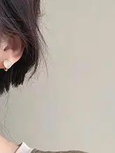 高級感漂うマーブルデザインのイヤリング【シルバーピアス・シンプル＆スタイリッシュ】