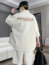 青少年向けカジュアルスポーツウェア【夏用・短袖シャツ・半ズボン・シンプルデザイン】（セットアップ対応）