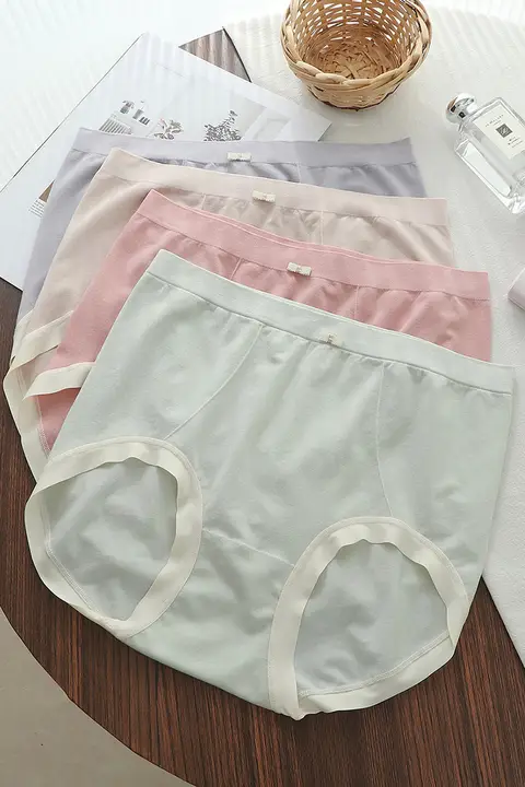高機能抗菌 大きいサイズ ハイウエスト女性用インナー【伸縮性抜群・快適な履き心地・シームレスデザイン】（セットアップ対応）