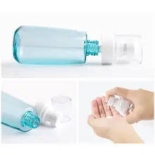 旅行用の分装ボトルセット【携帯用・押し出し式・化粧品・シャワージェル・シャンプー用空ボトル】